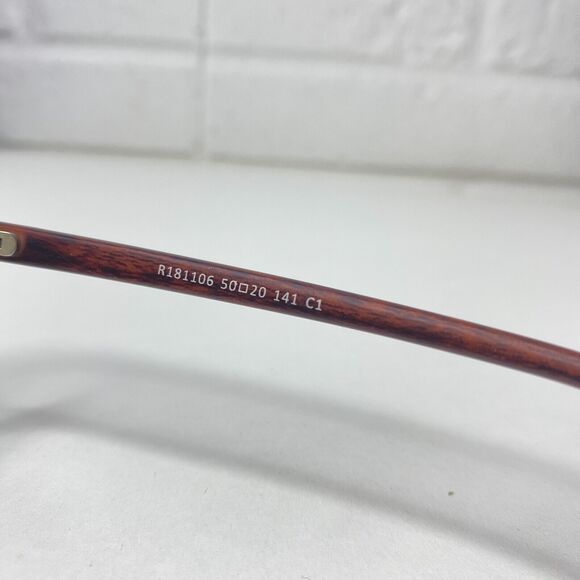 Firmoo R181106 C18 Black Horn Oversize Round Eyeglasses Frames 50-20‎ 141 2746 main image 4